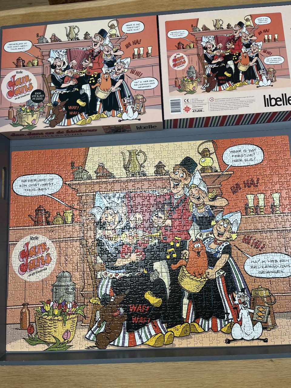 Legpuzzel Jan, Jans en de kinderen