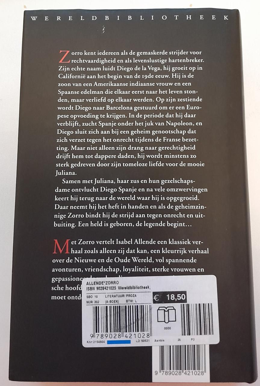 Isabel Allende - Zorro.