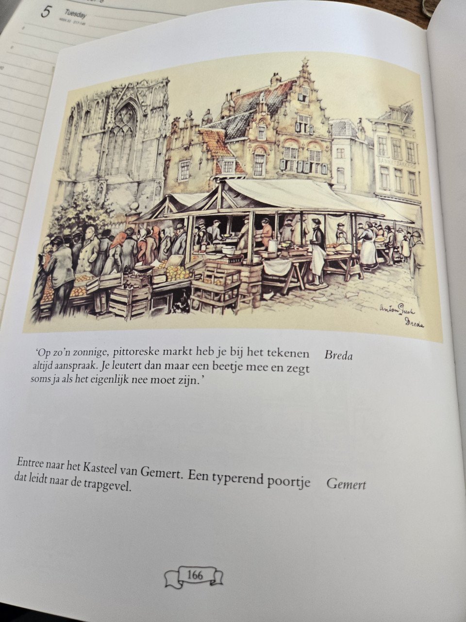 Boek: De Nederlanden door Anton Pieck