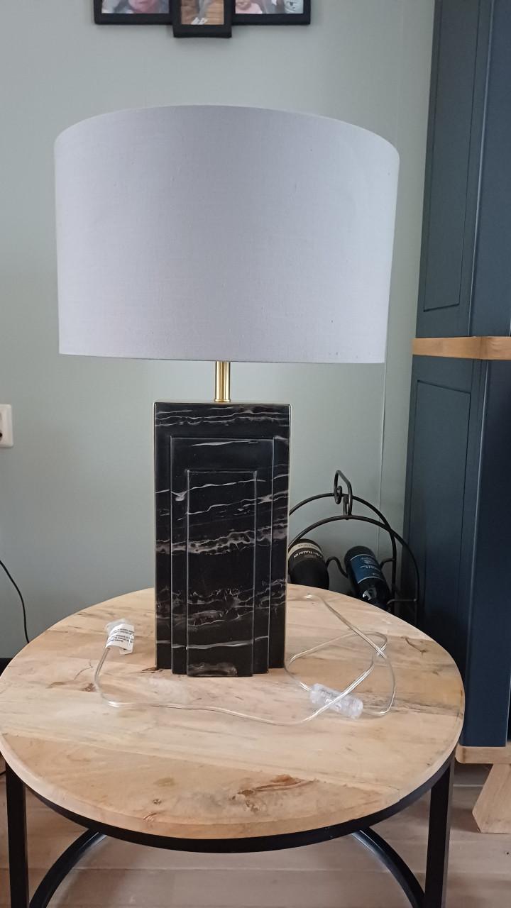 Tafellamp Charleston Marmer