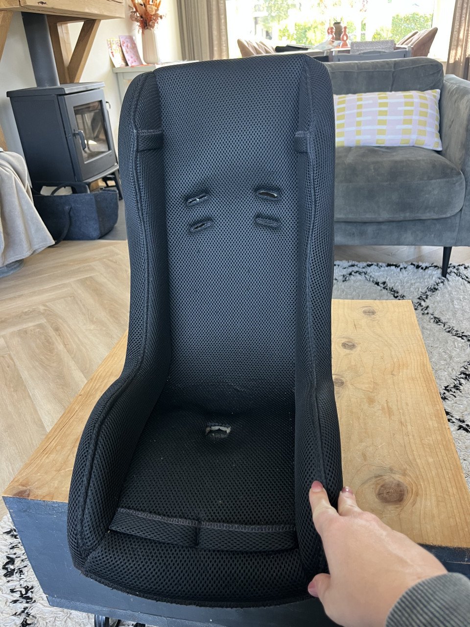 Peuterschaal voor bakfiets