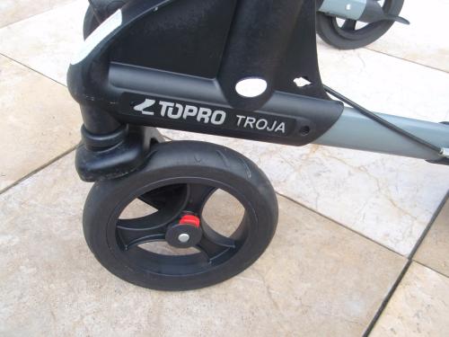 Zgan Topro Troja 2G opvouwbare lichtgewicht rollator met Softwielen