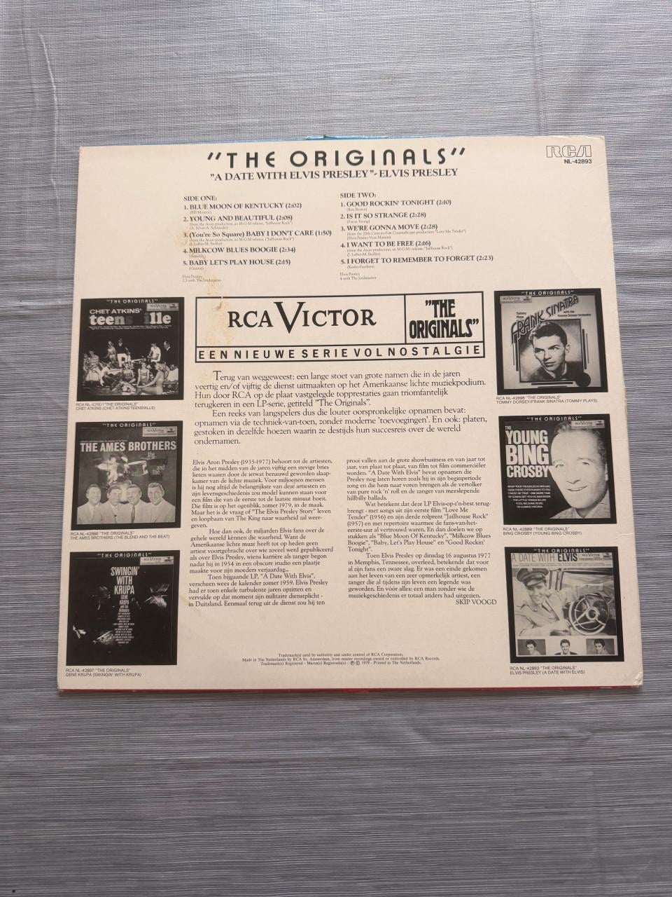 LP A Date with Elvis 1979