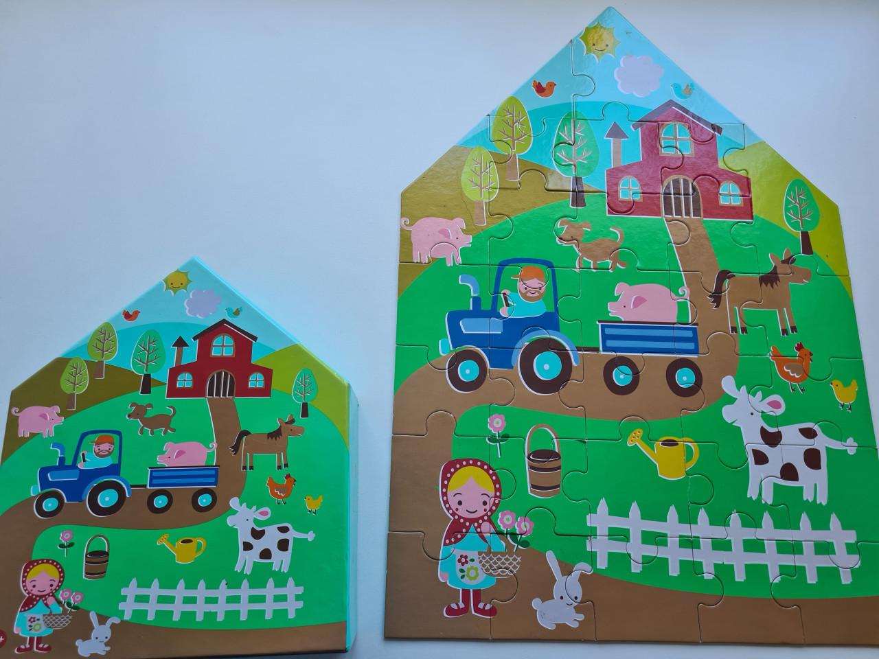 Boerderij puzzel 30 stukjes van Bieco