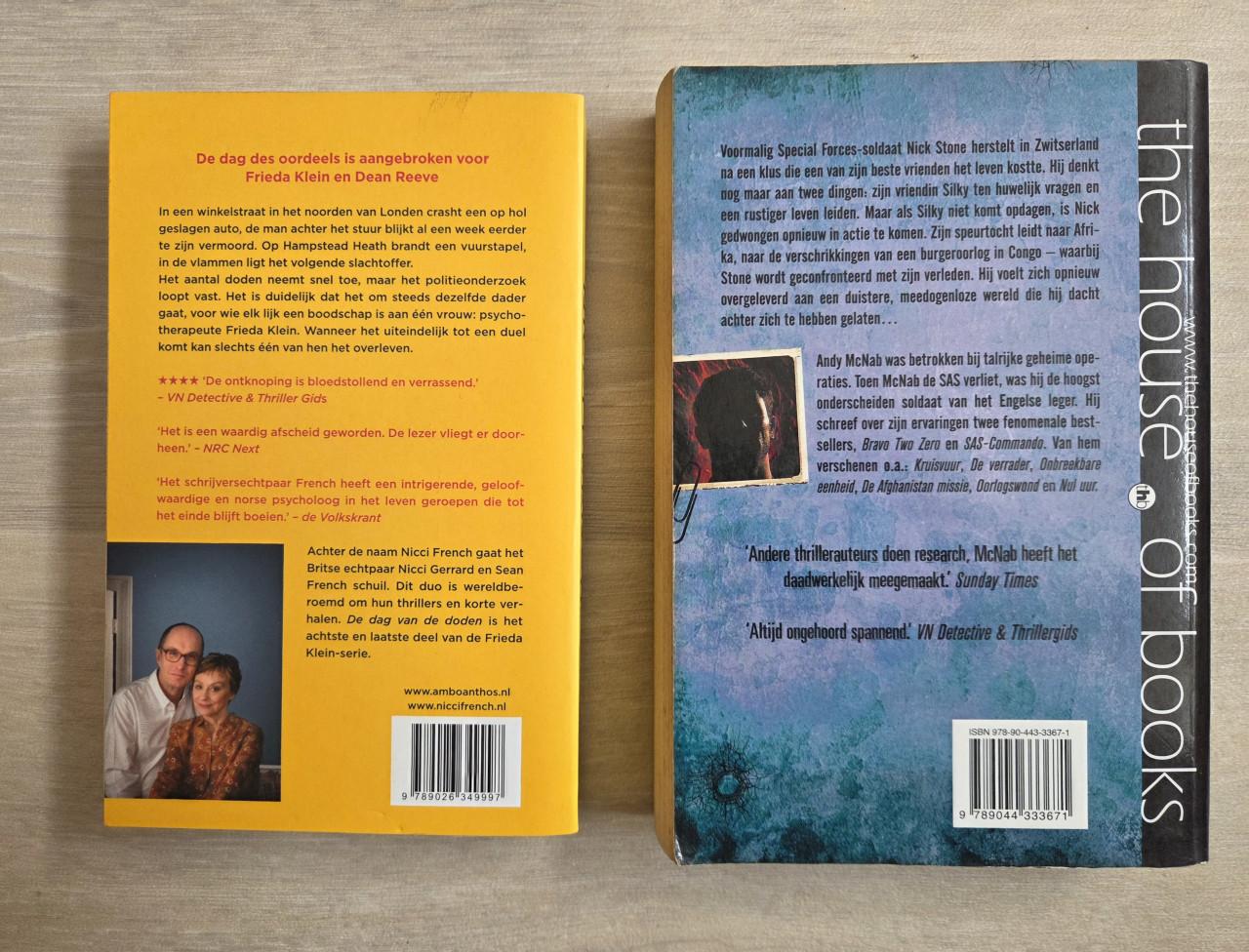 Nicci French - Dag van de doden & Andy Mc Nab - terugslag
