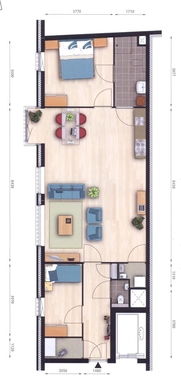 Appartement te huur in het centrum van Goes