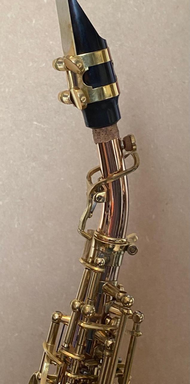 Sopraansax gebogen