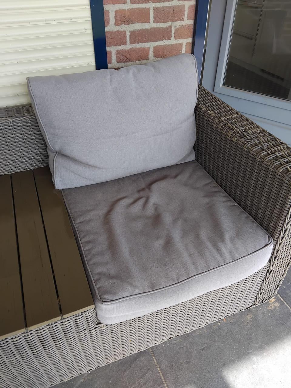 Duo lounge bank met middentafel