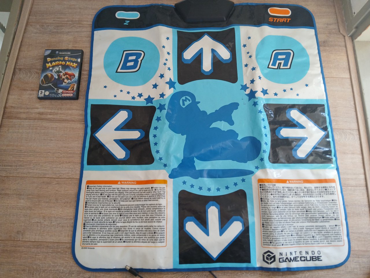 Mario mix dancing stage nintendo gamecube