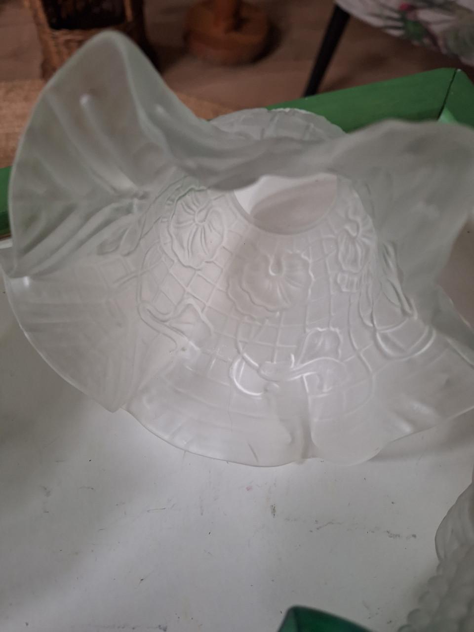 3 vintage lampekapjes