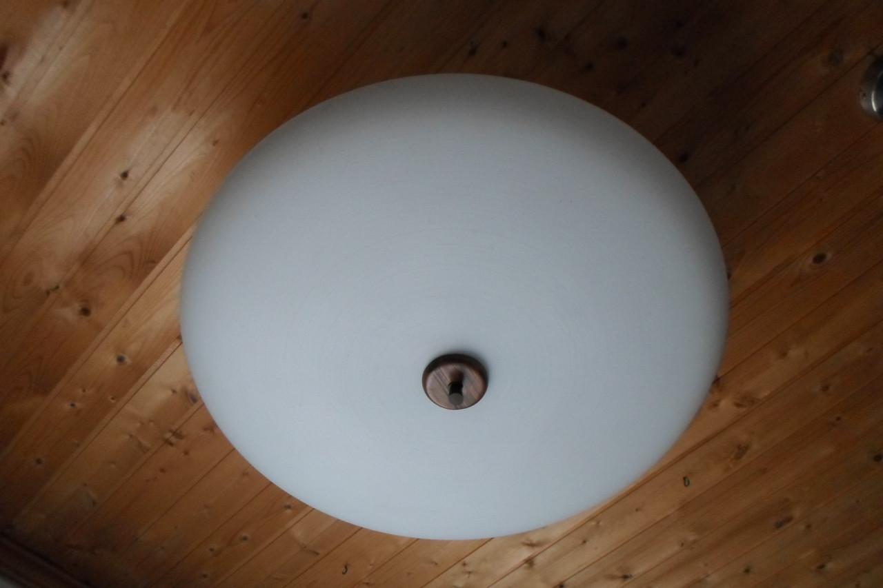 Grote Vintage Design Plafondlamp Glas