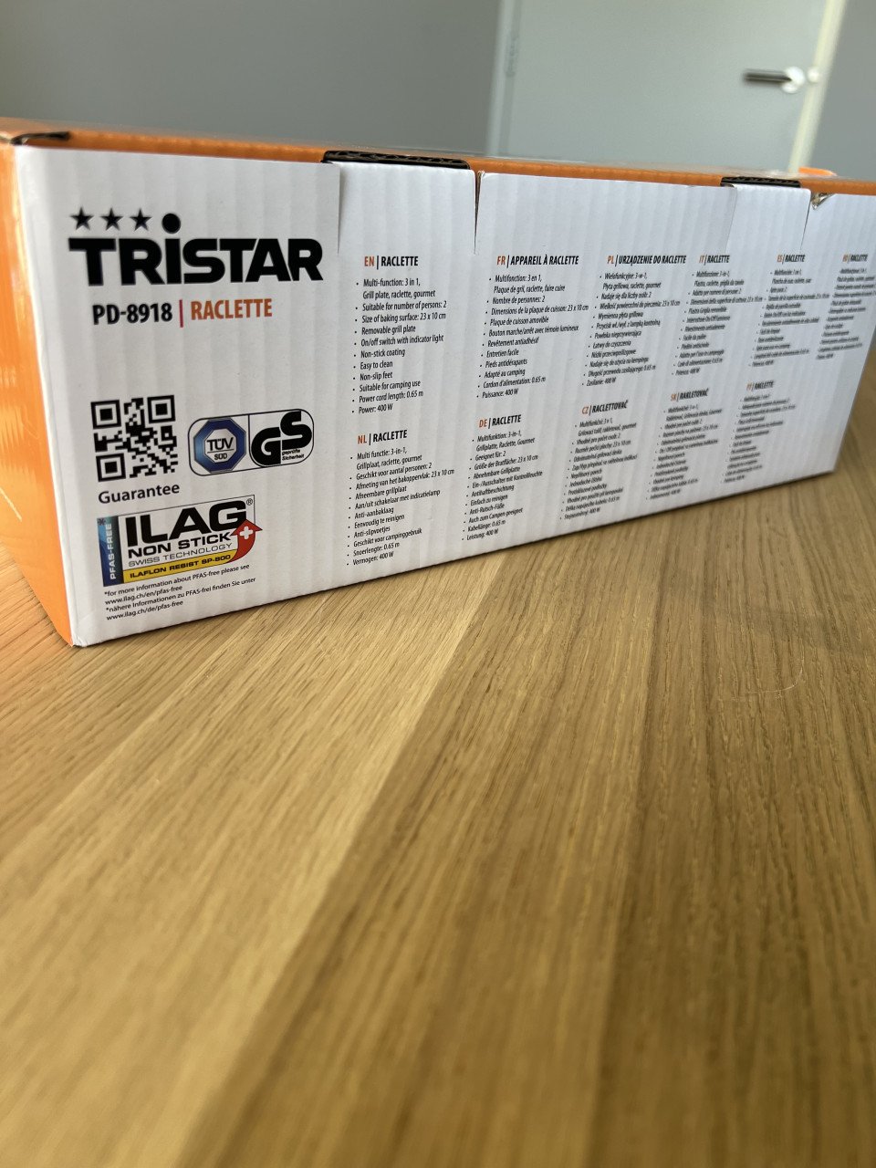 Tristar Raclette Gourmet 2 personen