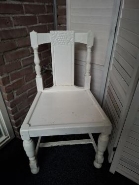 Houten stoel