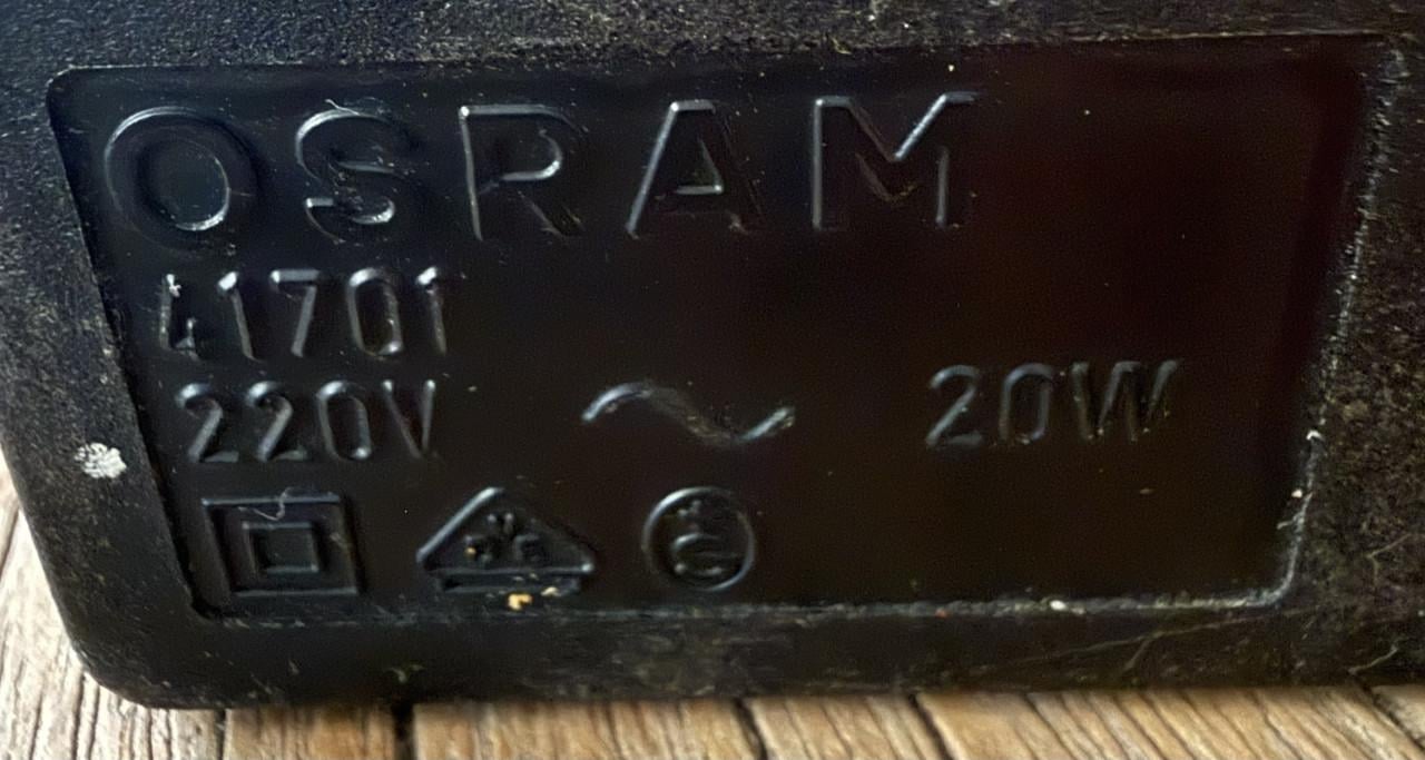 Vintage design spot Osram 41701
