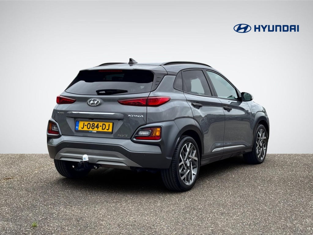 Hyundai Kona 1.6 gdi hev premium | trekhaak | head up-display | leder | sto