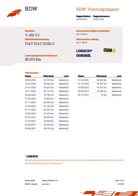 Fiat Doblo cargo 1.3 mj l2h1 maxi sx nl auto, airco