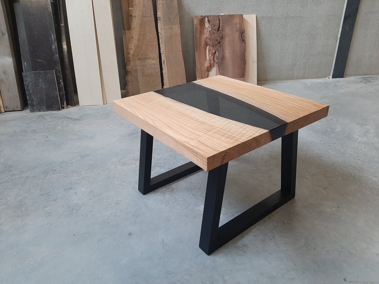 Epoxy tafel op maat