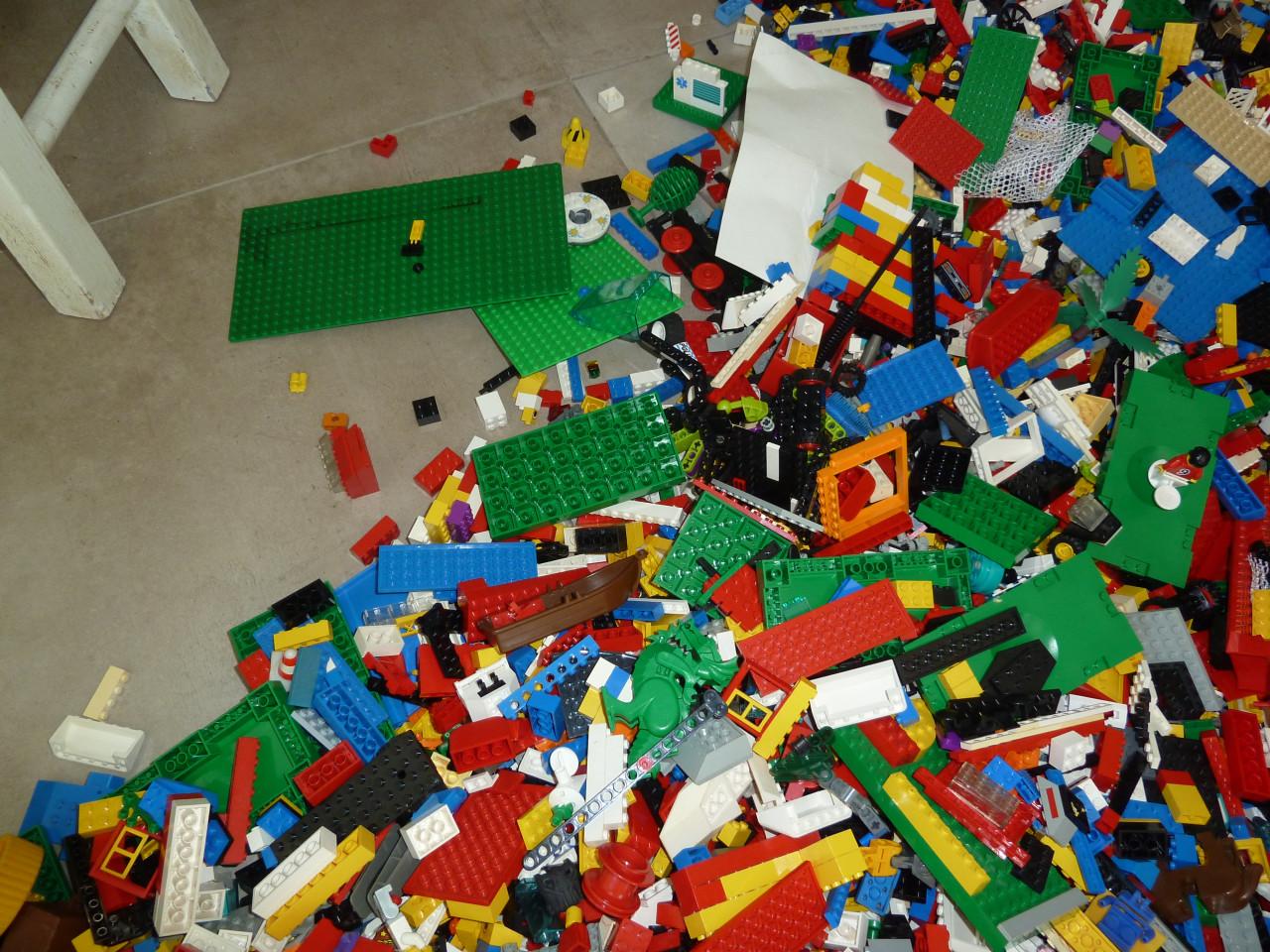 Heel veel lego blokjes