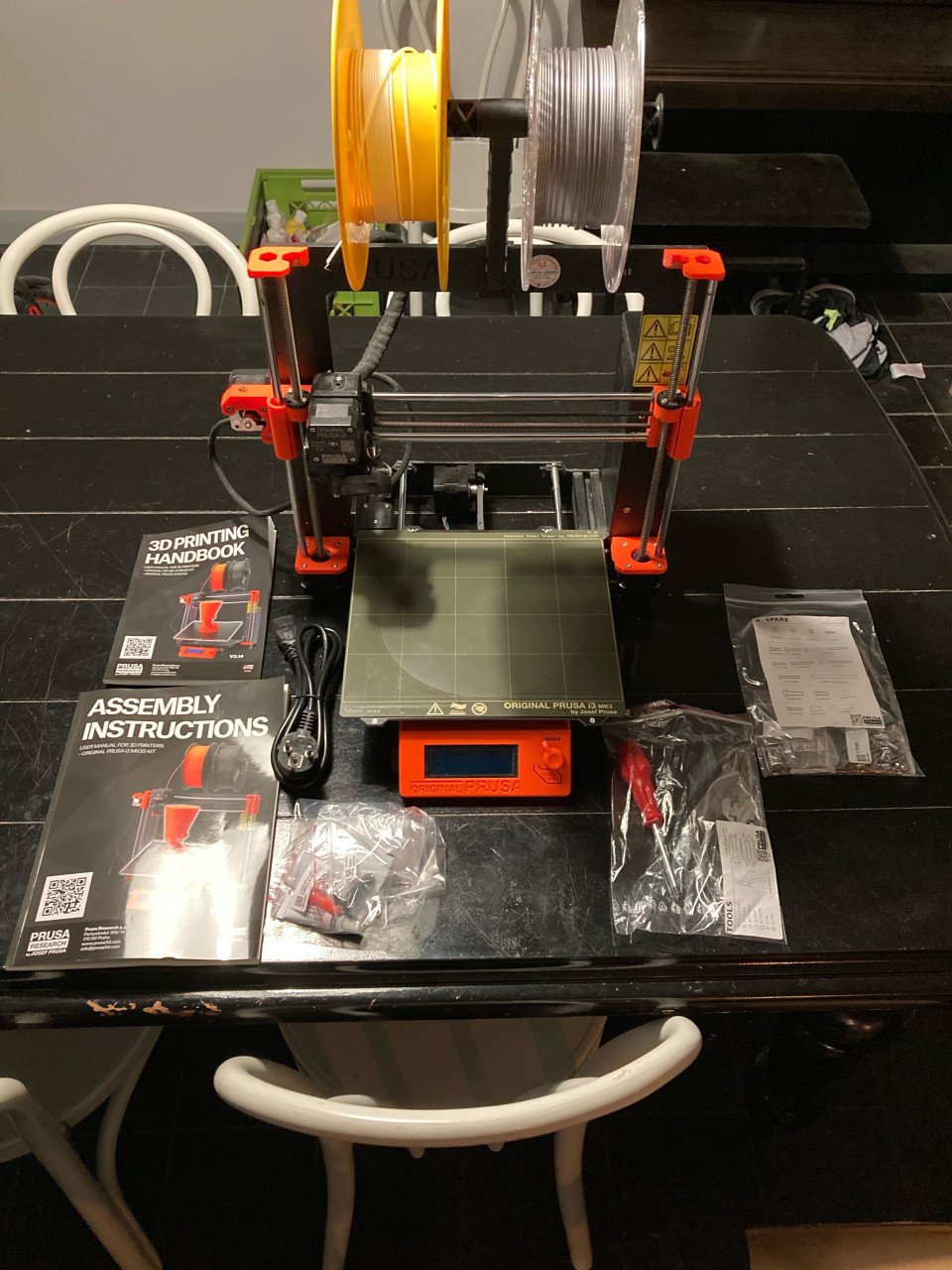 Prusa i3 MK3 3D-printer met toebehoren