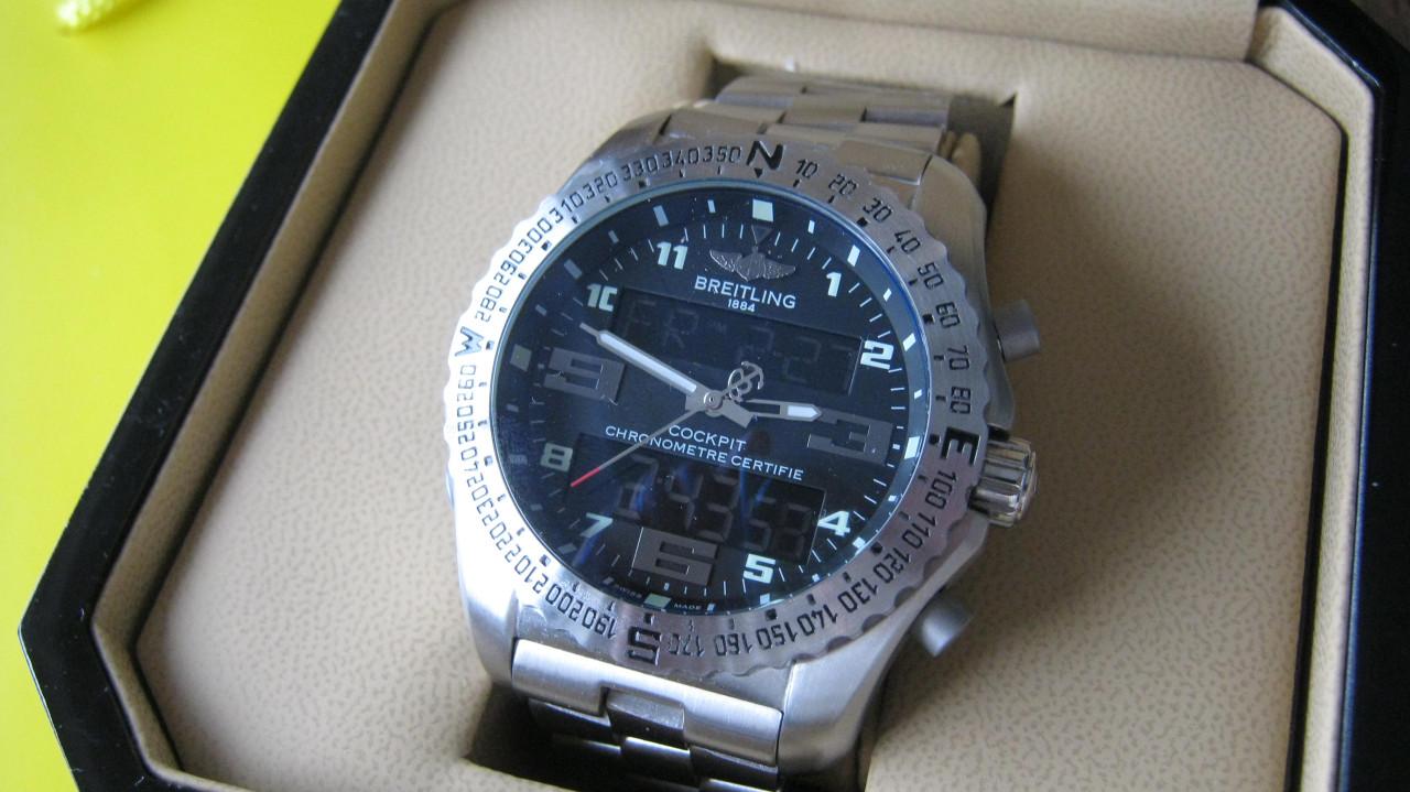 NIEUW BREITLING SUPER 1-1 KLOKJE  VOOR 130 EURO