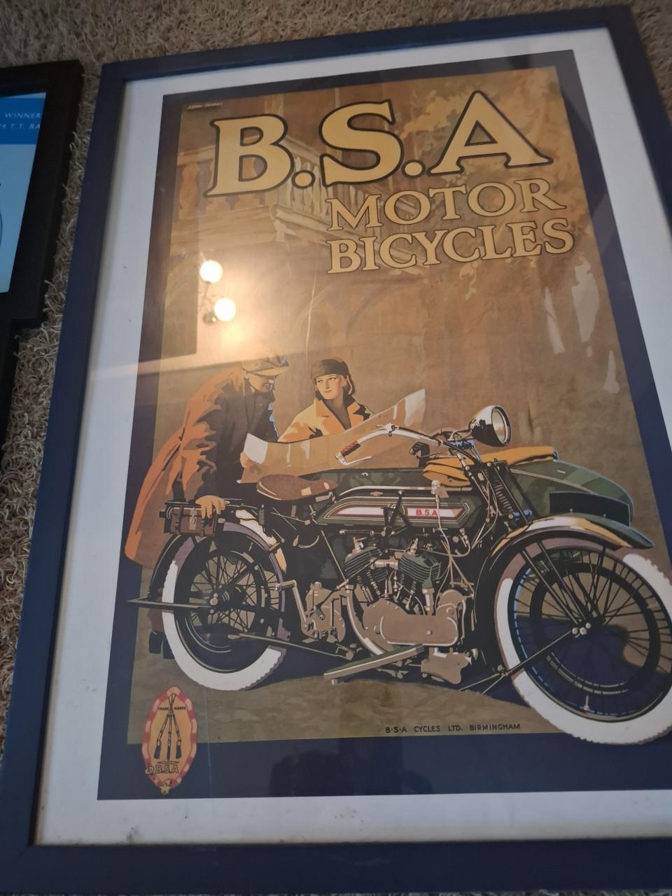 Motor platen in lijsten verzameling prachtig