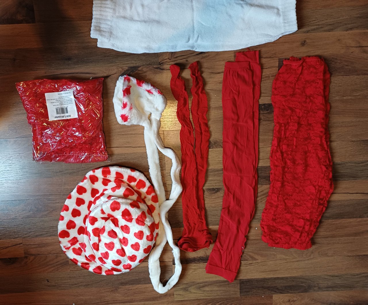 Carnaval - Valentijstuinbroek hartjes
