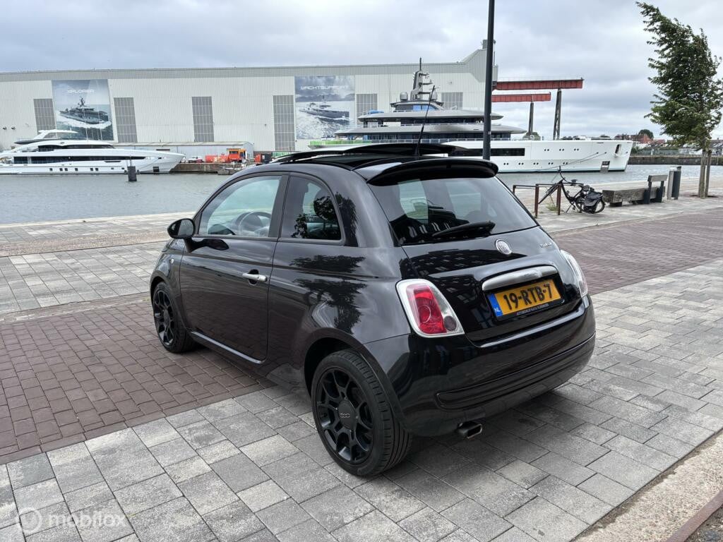 Fiat 500 0.9 TwinAir BiColore Clima CarPlay Pano km120.253 Nap BJ2011