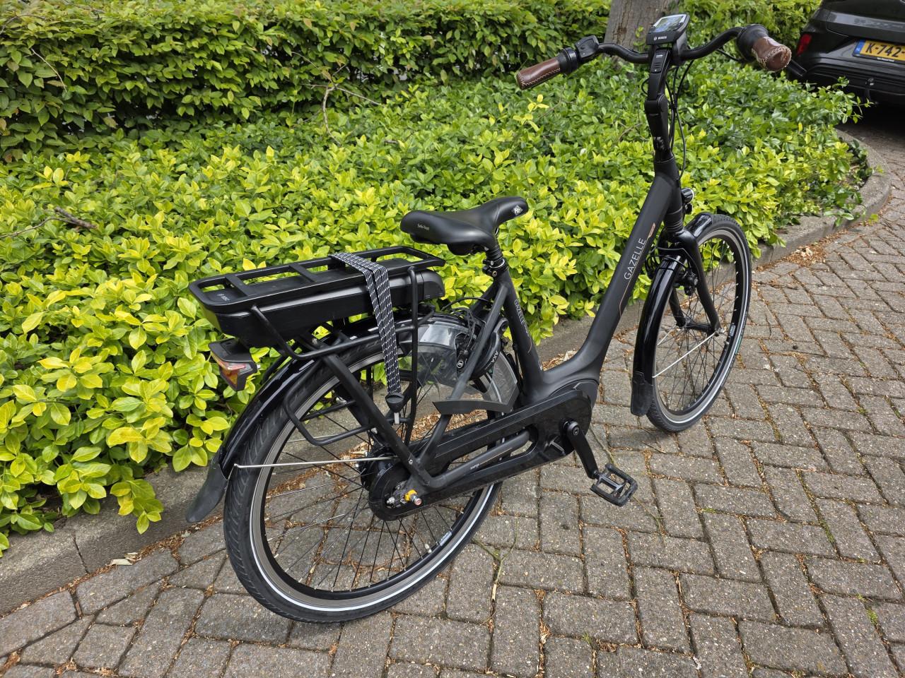Schitterende Gazelle Orange elektrische mini fiets met Bosch middenmotor