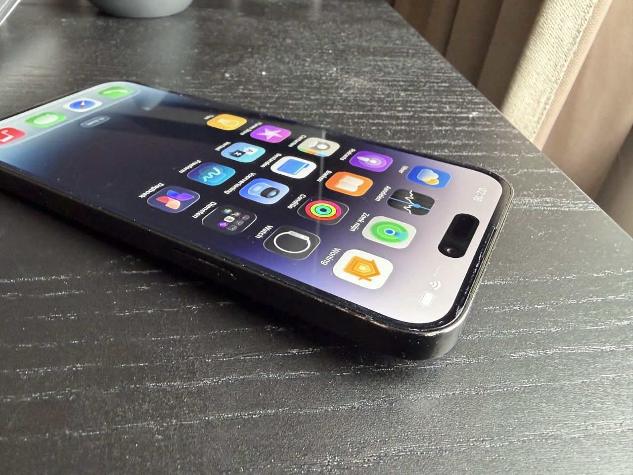 Apple iPhone 14 Pro Max, 128GB opslag Zwart