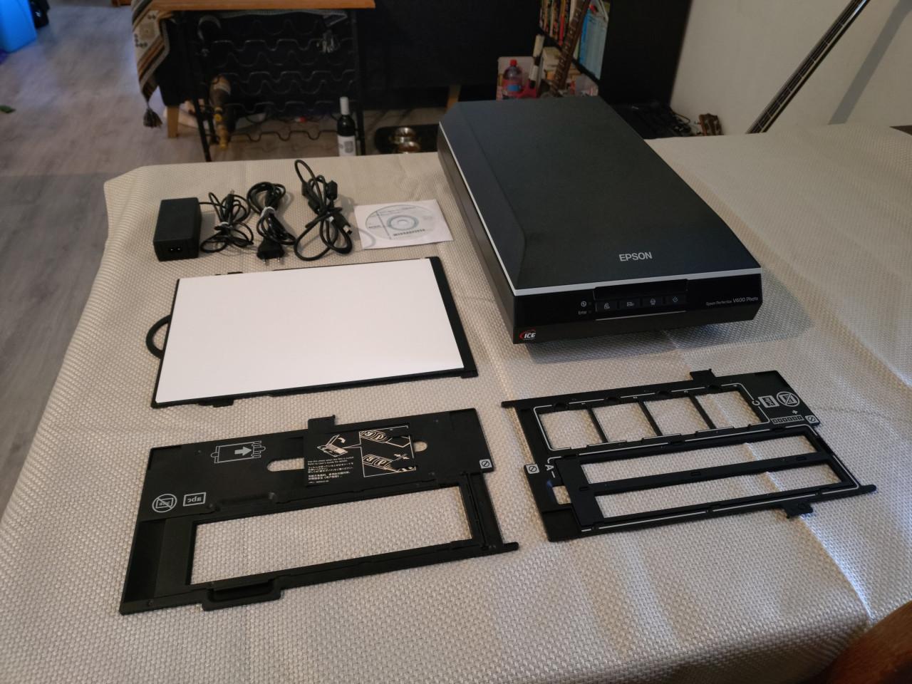 Epson fotoscanner Perfection V600 (word niet meer gemaakt) inc. software