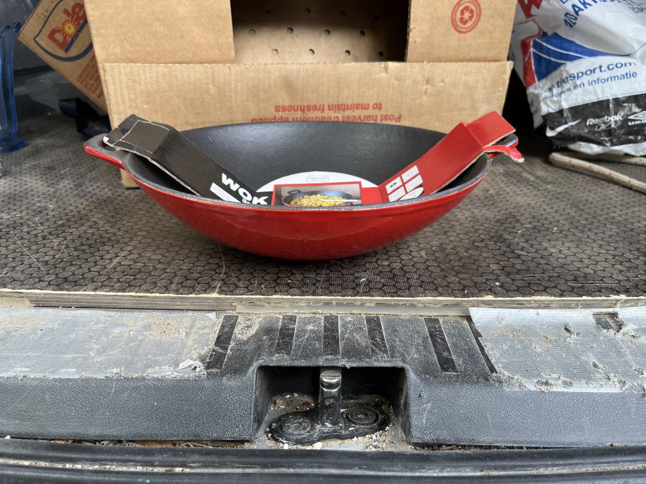 Wokpan gietijzer 30 cm Imperial NIEUW