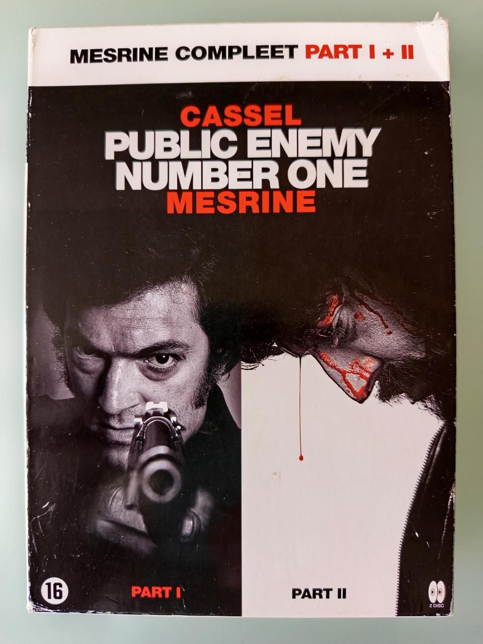 Mesrine 'Public Enemy Number One' DVD Box Part 1 en 2
