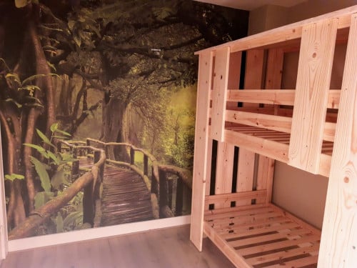 Boomhut stapelbed - alleen dit weekend voor 150 euro