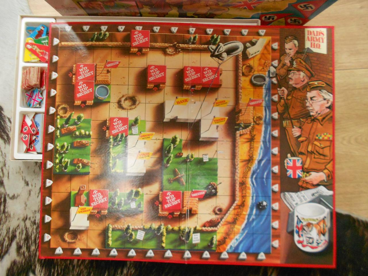 Vintage bordspel Dad s army tweede wereldoorlog ww2 uit 1974