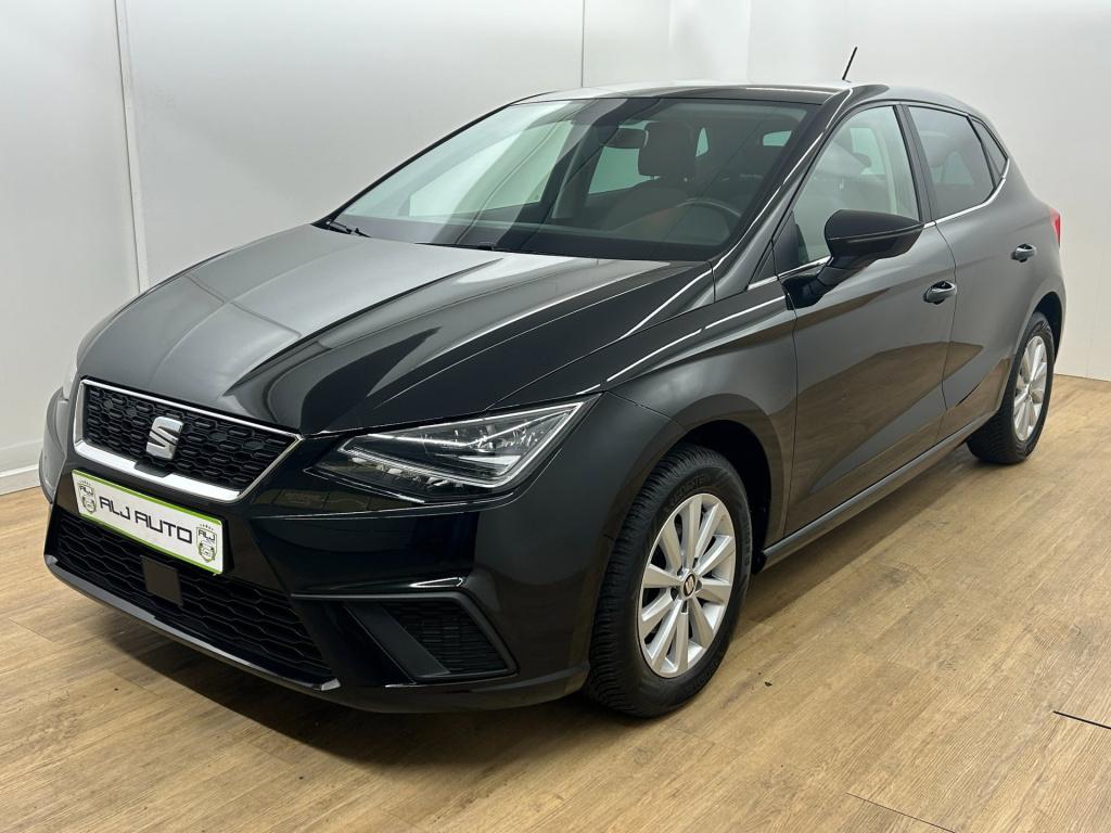 Seat Ibiza occasion 1.0 tsi style | zwart | tweedehands seat ibiza | airco 