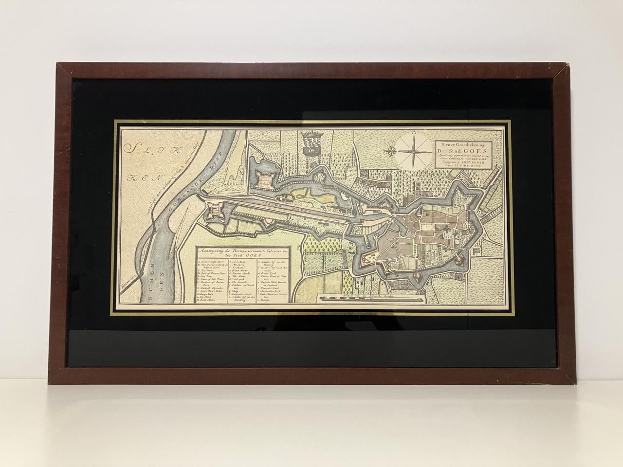 Nieuwe Grondtekening der Stad Goes (1744)