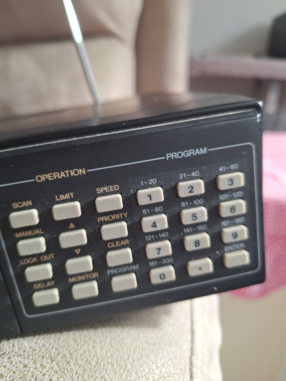 Scanner  200  kanalen  lezen