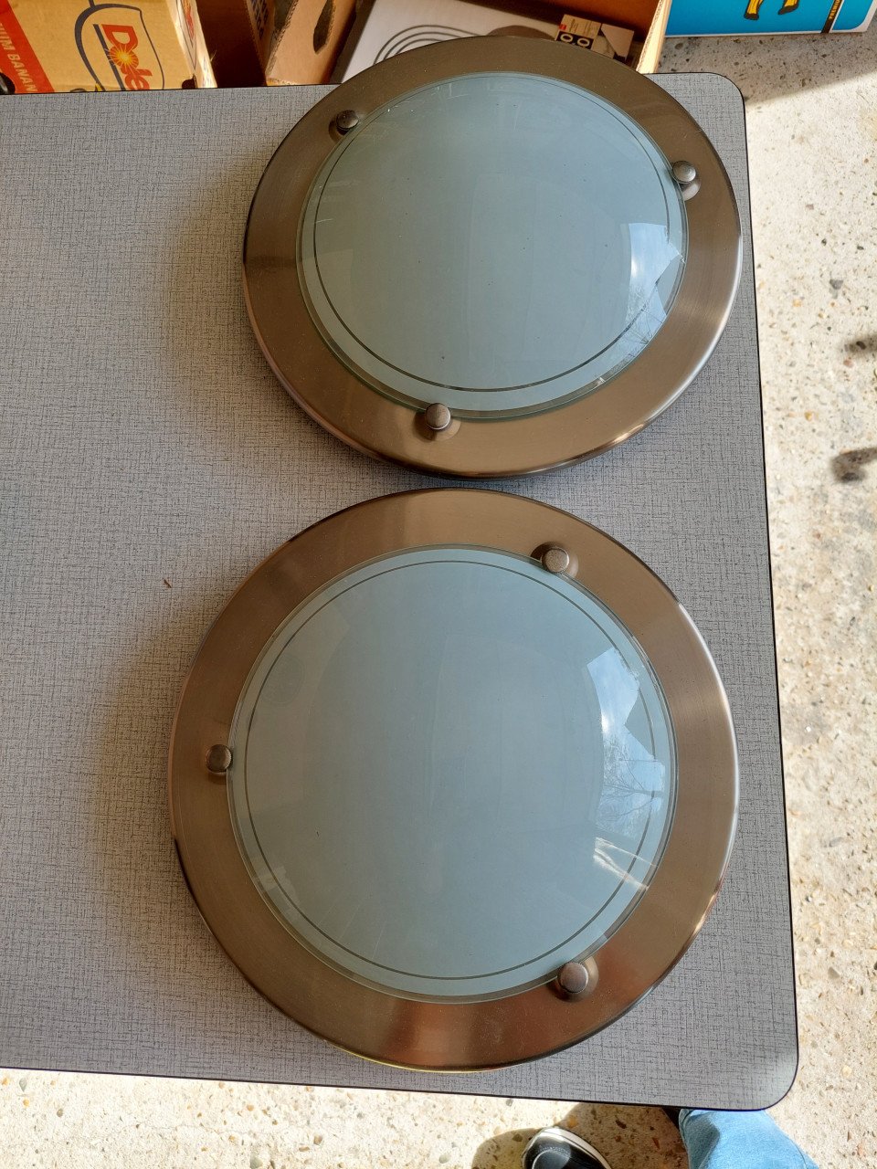 Te koop 2 zgan Plafonnière,s