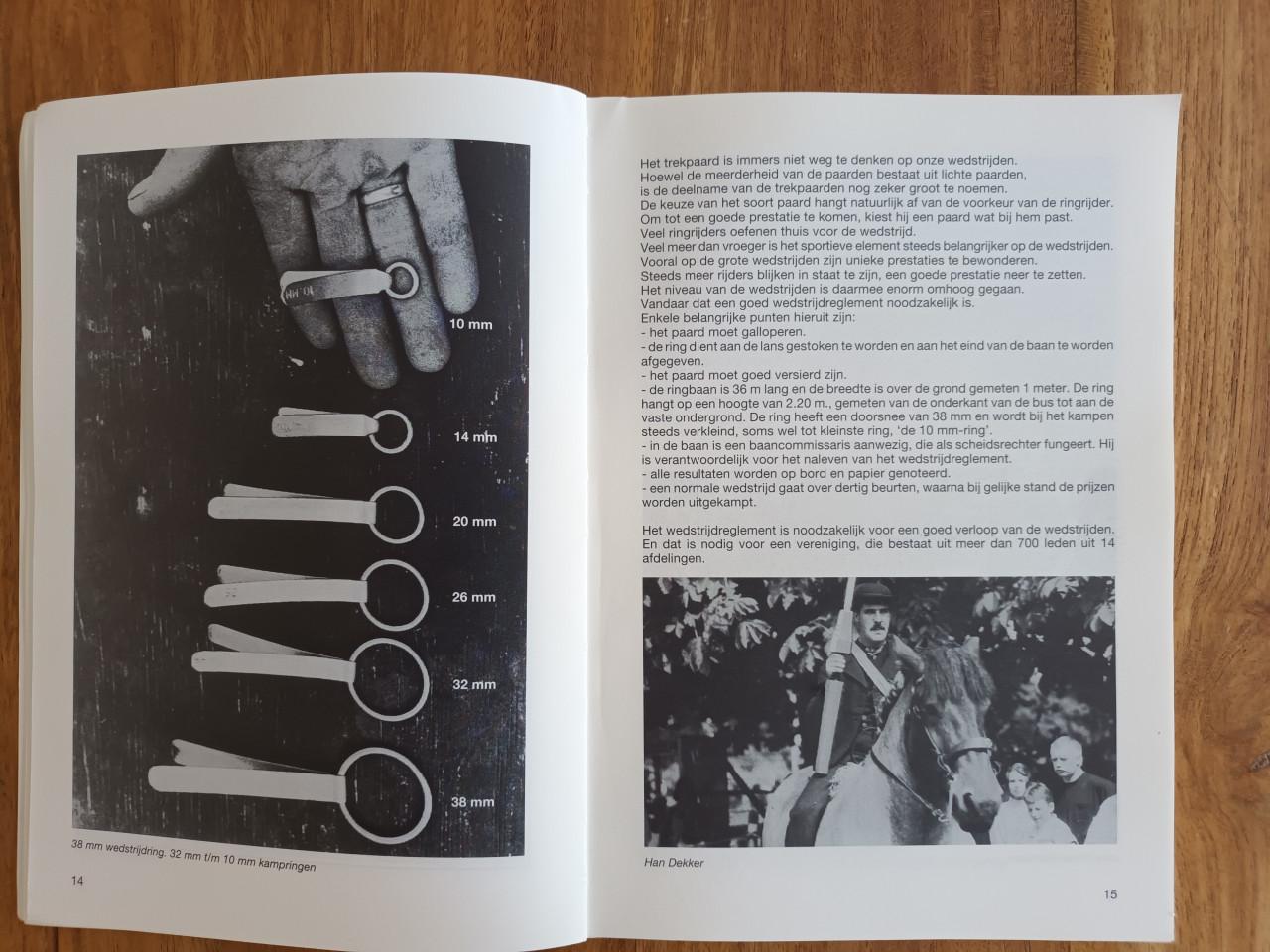 Zeeuwse Ringrijders Vereniging (ZRV) 40-jarig jubileumboekje