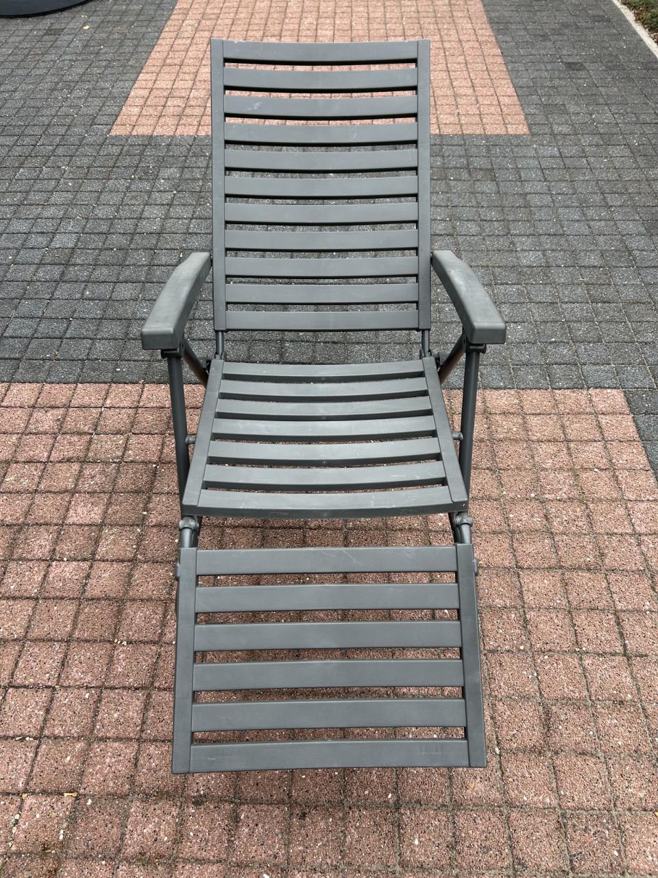 Verstelbare tuinstoel