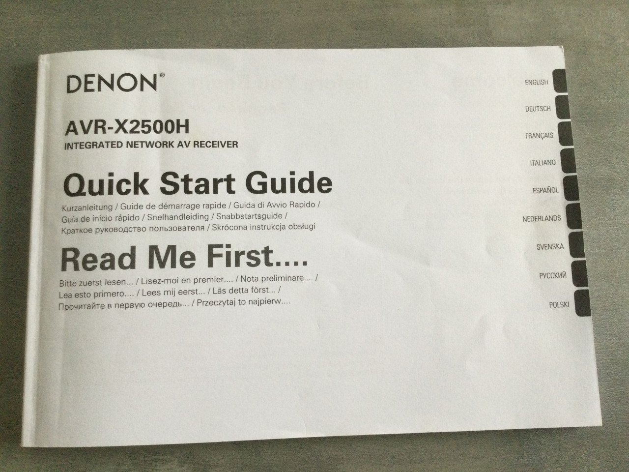 Reciever Denon