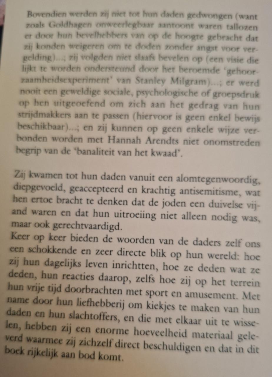 Hitlers gewillige beulen, door Daniel Jonah Goldhagen