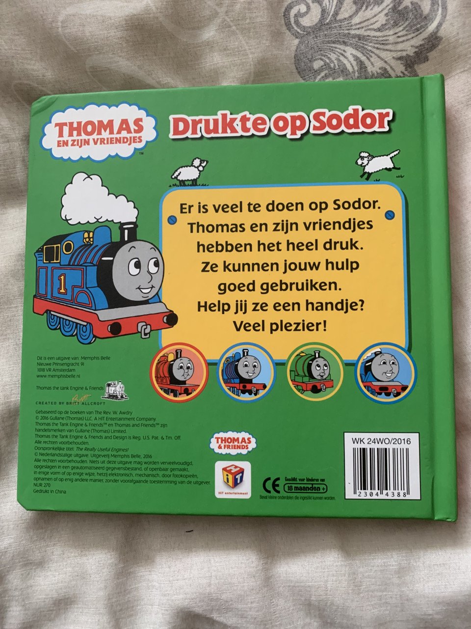 Kinderboekje Thomas de trein