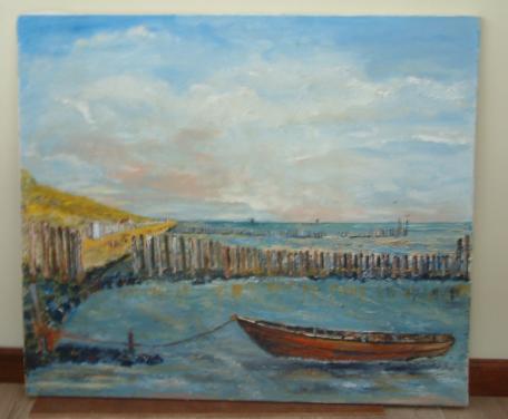 Arnemuiden vissers schip Arm 51