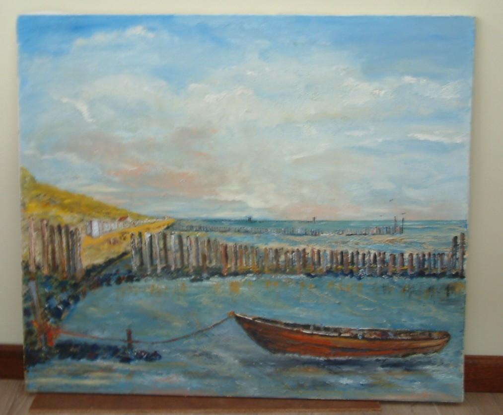 Arnemuiden vissers schip Arm 51