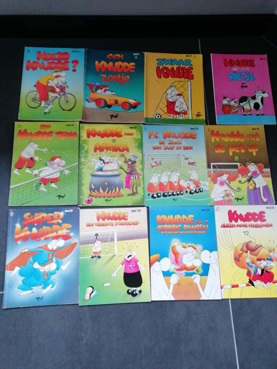 Knudde stripboek 12x