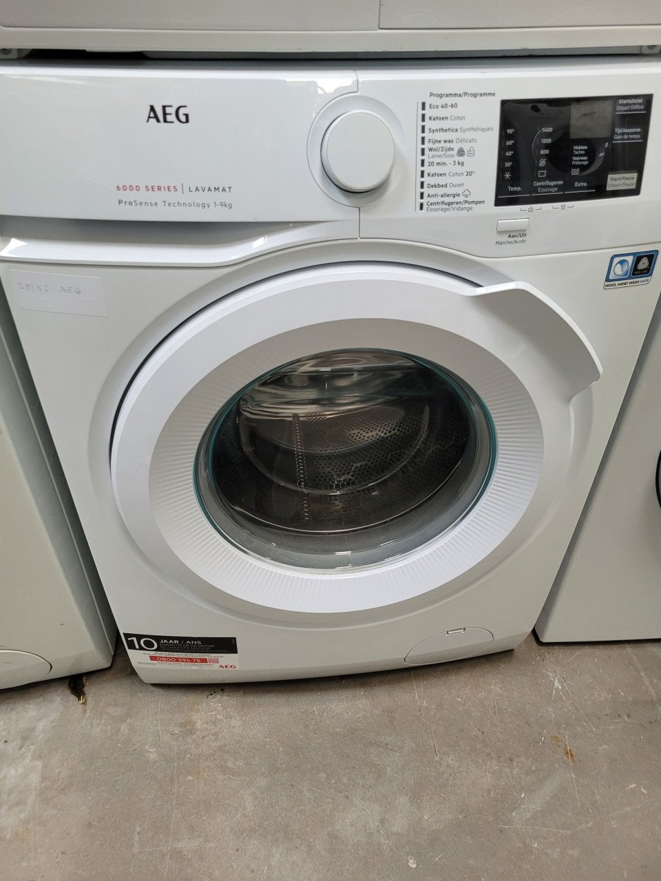 AEG wasmachine 9kg als nieuw
