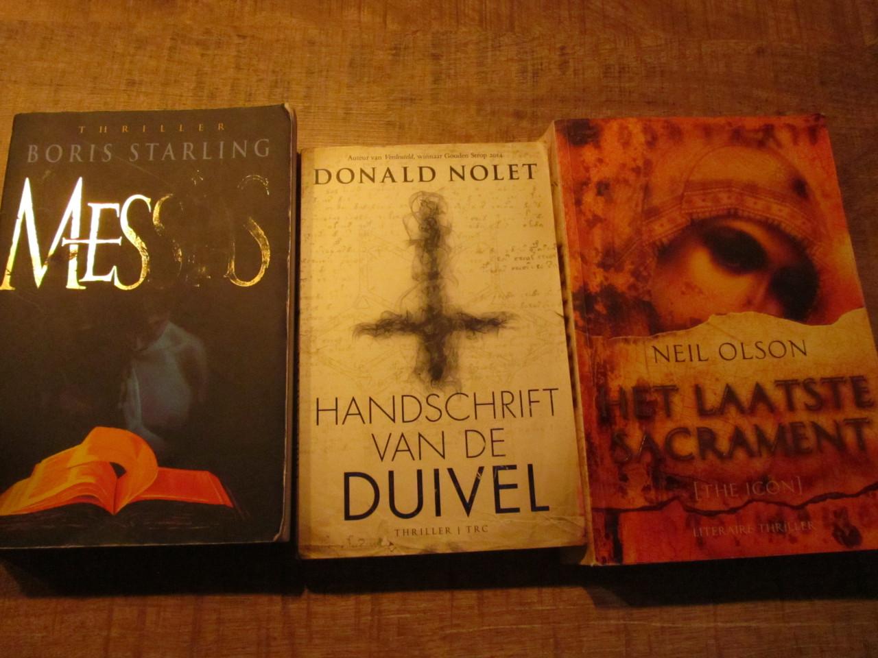 Boeken div schrijvers