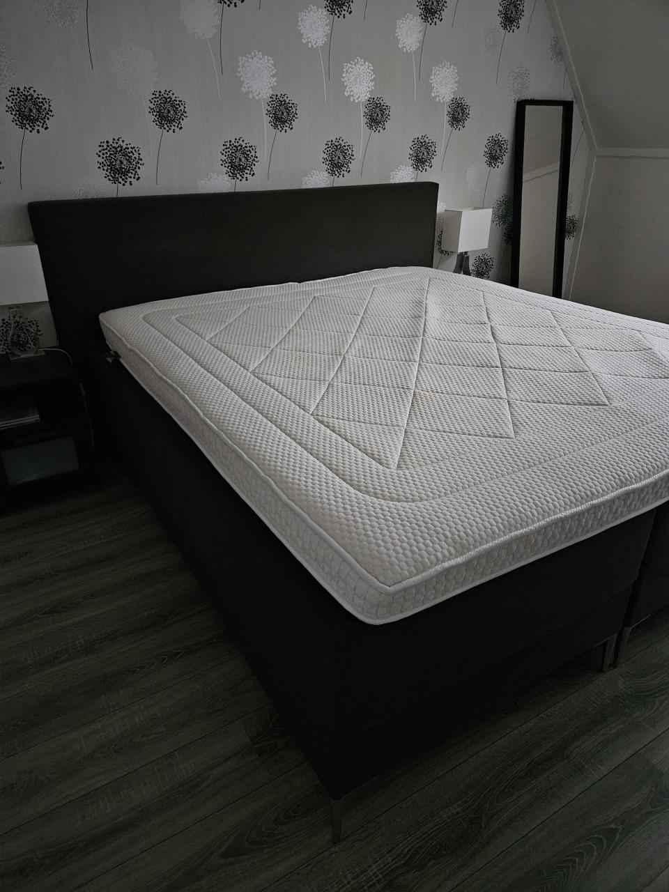 Swiss sense antraciet boxspring 180x200