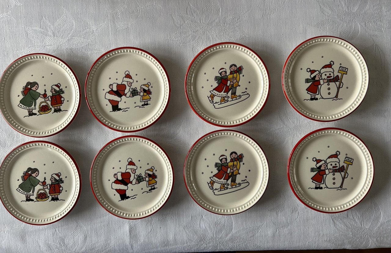Wedgwood Windsor Christmas kerst servies.